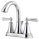 Pfister Polished Chrome Two Handle Centerset Bathroom Sink Faucet 