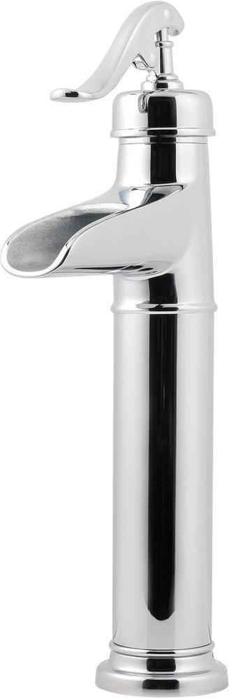 Pfister Polished Chrome Single Handle Vessel Filler Bathroom Sink Faucet 