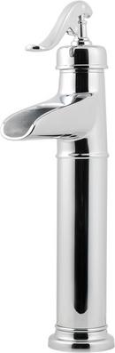 Pfister Polished Chrome Single Handle Vessel Filler Bathroom Sink Faucet 