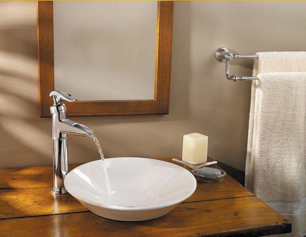 Pfister Polished Chrome Single Handle Vessel Filler Bathroom Sink Faucet 