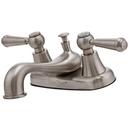 1.2 gpm 3-Hole Vessel Faucet with Double Lever Handle in Polished Nickel