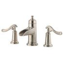 Pfister Brushed Nickel Two Handle Widespread Bathroom Sink Faucet 