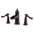 Pfister Rustic Bronze Two Handle Widespread Bathroom Sink Faucet 