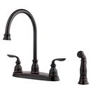 Two Handle Kitchen Faucet in Tuscan Bronze