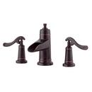 Pfister Tuscan Bronze Two Handle Widespread Bathroom Sink Faucet 
