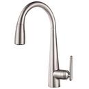 Pfister Stainless Steel Single Handle Pull Down Kitchen Faucet 