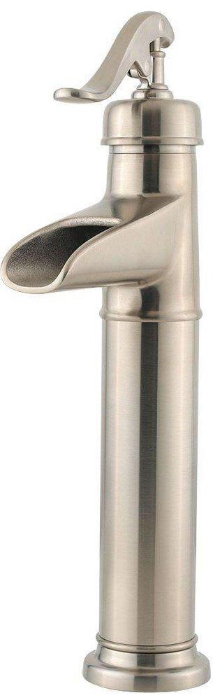 Pfister Brushed Nickel Single Handle Vessel Filler Bathroom Sink Faucet 