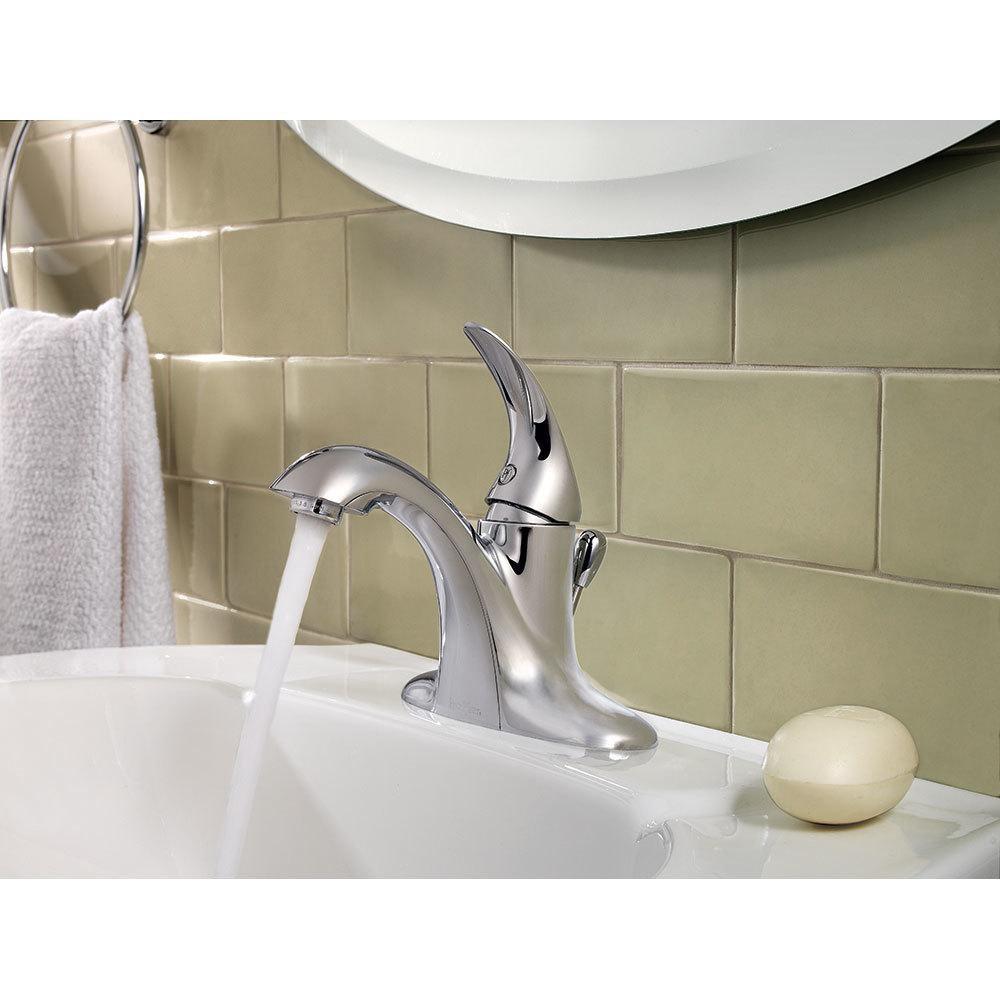 Pfister Polished Chrome Single Handle Centerset Bathroom Sink Faucet 
