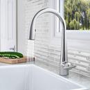 Pfister Polished Chrome Single Handle Pull Down Kitchen Faucet 