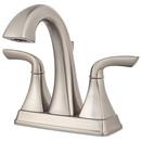 Pfister Brushed Nickel Two Handle Centerset Bathroom Sink Faucet 