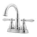 Pfister Polished Chrome Two Handle Centerset Bathroom Sink Faucet 