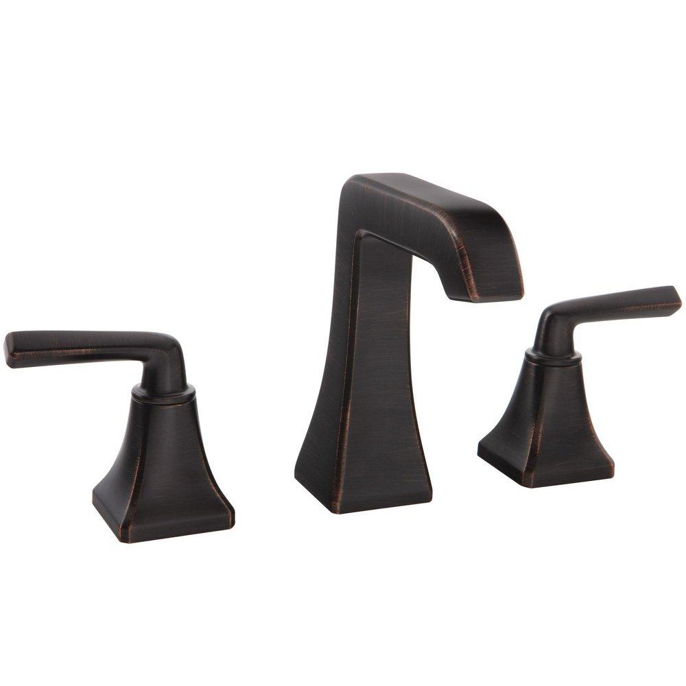 Pfister Tuscan Bronze Two Handle Widespread Bathroom Sink Faucet 