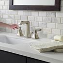 Pfister Brushed Nickel Two Handle Widespread Bathroom Sink Faucet 