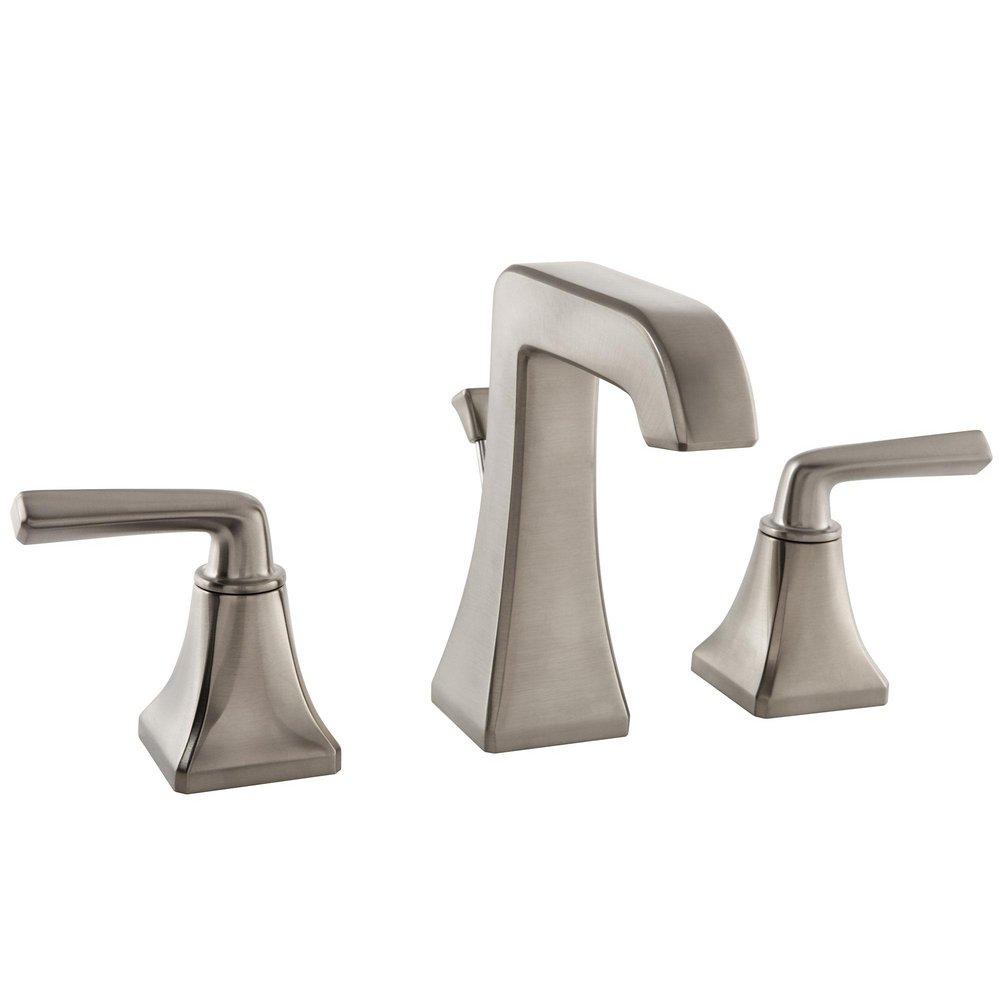 Pfister Brushed Nickel Two Handle Widespread Bathroom Sink Faucet 