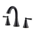 Two Handle Bathroom Sink Faucet in Tuscan Bronze