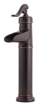 Pfister Tuscan Bronze Vessel Bathroom Sink Faucet with Single Lever Handle 