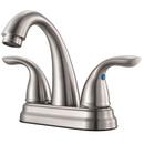 Pfister Brushed Nickel Two Handle Centerset Bathroom Sink Faucet in Brushed Nickel 