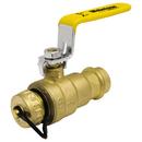 Webstone a brand of NIBCO Forged Brass Full Port Sweat x GHT 600# Ball Valve 