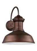 Visual Comfort & Co. Generation Lighting Weathered Copper 1-Light 100W Large Outdoor Wall Lantern 