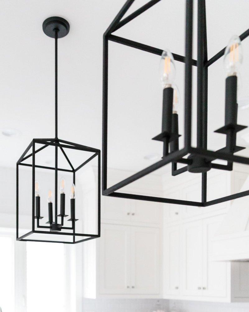 Seagull Lighting Blacksmith 69-3/4 in. 4-Light Foyer 