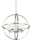 Visual Comfort & Co. Generation Lighting Brushed Nickel 100W 5-Light Medium E-26 Base Chandelier 