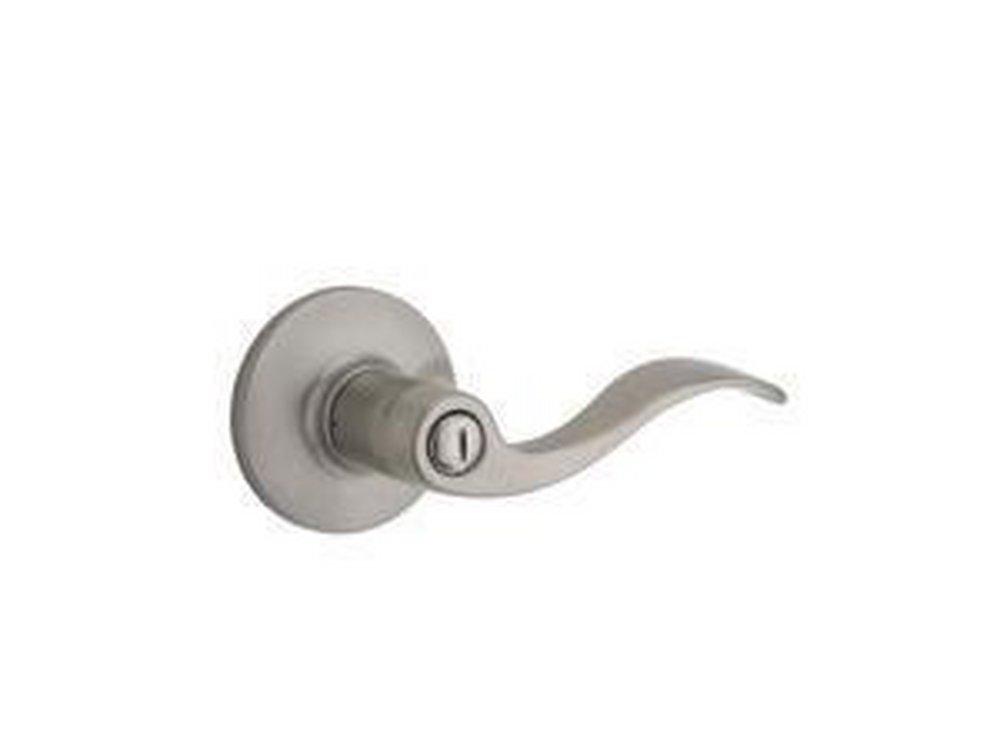 Kwikset Satin Nickel Metal Round Door Lever 