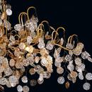 Eurofase Gold 40W 10-Light Halogen Chandelier 