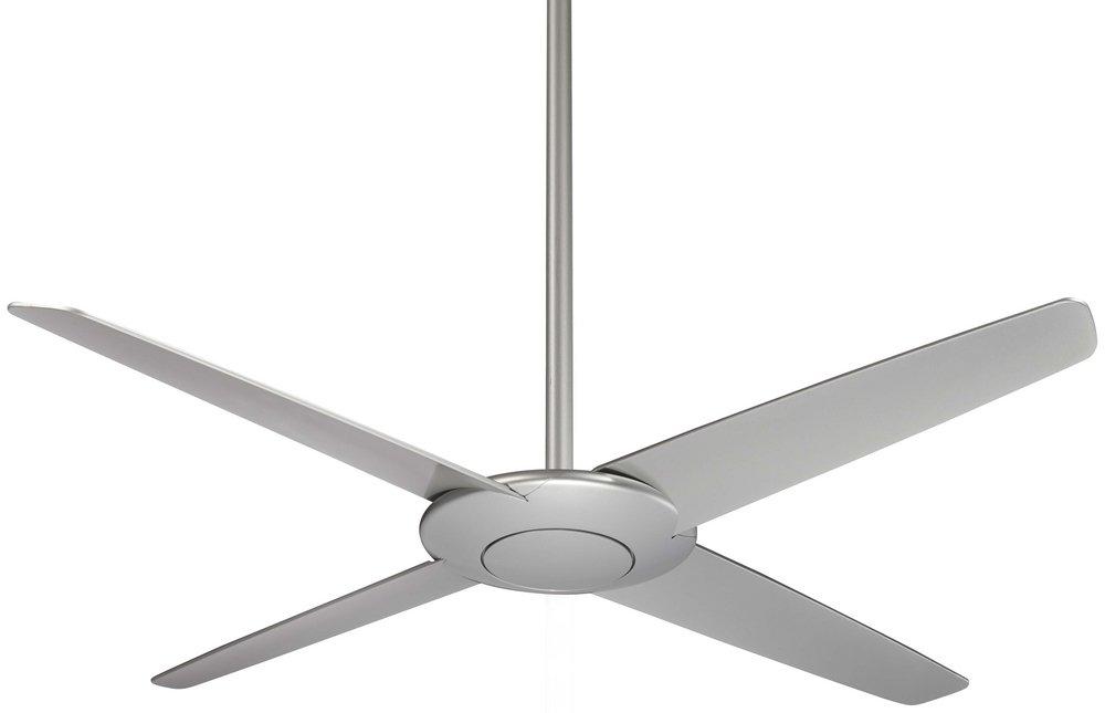 Minka Aire Silver 52 in. 4-Blade Ceiling Fan 