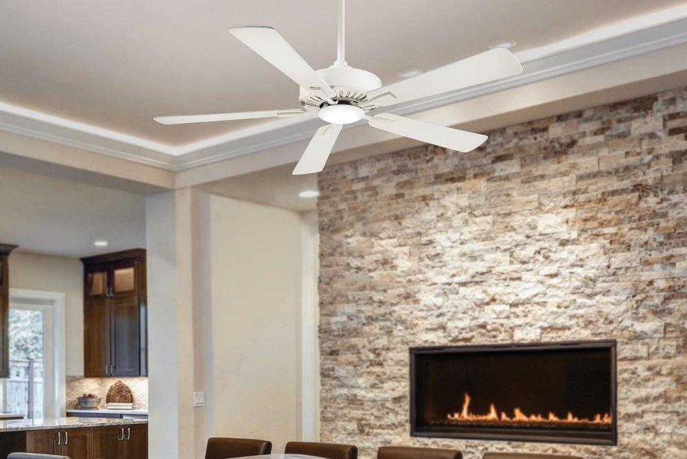 Minka Aire Bone White 52 in. 5-Blade Ceiling Fan 