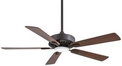 52 in. 5-Blade Indoor Integrated LED Ceiling Fan in Oil Rubbed Bronze