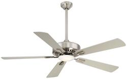 52 in. 5-Blade Indoor Ceiling Fan in Brushed Nickel