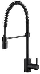 Gerber Plumbing Satin Black Single Handle Pull Down Kitchen Faucet 