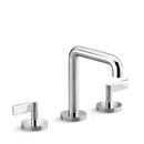 Kallista Polished Chrome Two Handle Widespread Bathroom Sink Faucet 