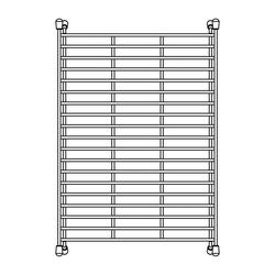 Floating Sink Grid in Stainless Steel