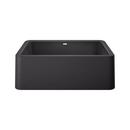 BLANCO Anthracite 30 x 19 in. No Hole Composite Single Bowl Undermount Kitchen Sink 