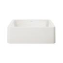BLANCO White 30 x 19 in. No Hole Composite Single Bowl Undermount Kitchen Sink 