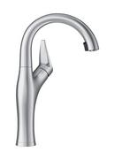 2.2 gpm 1-Hole Deck Mount Bar Faucet with Single-Handle in Stainless