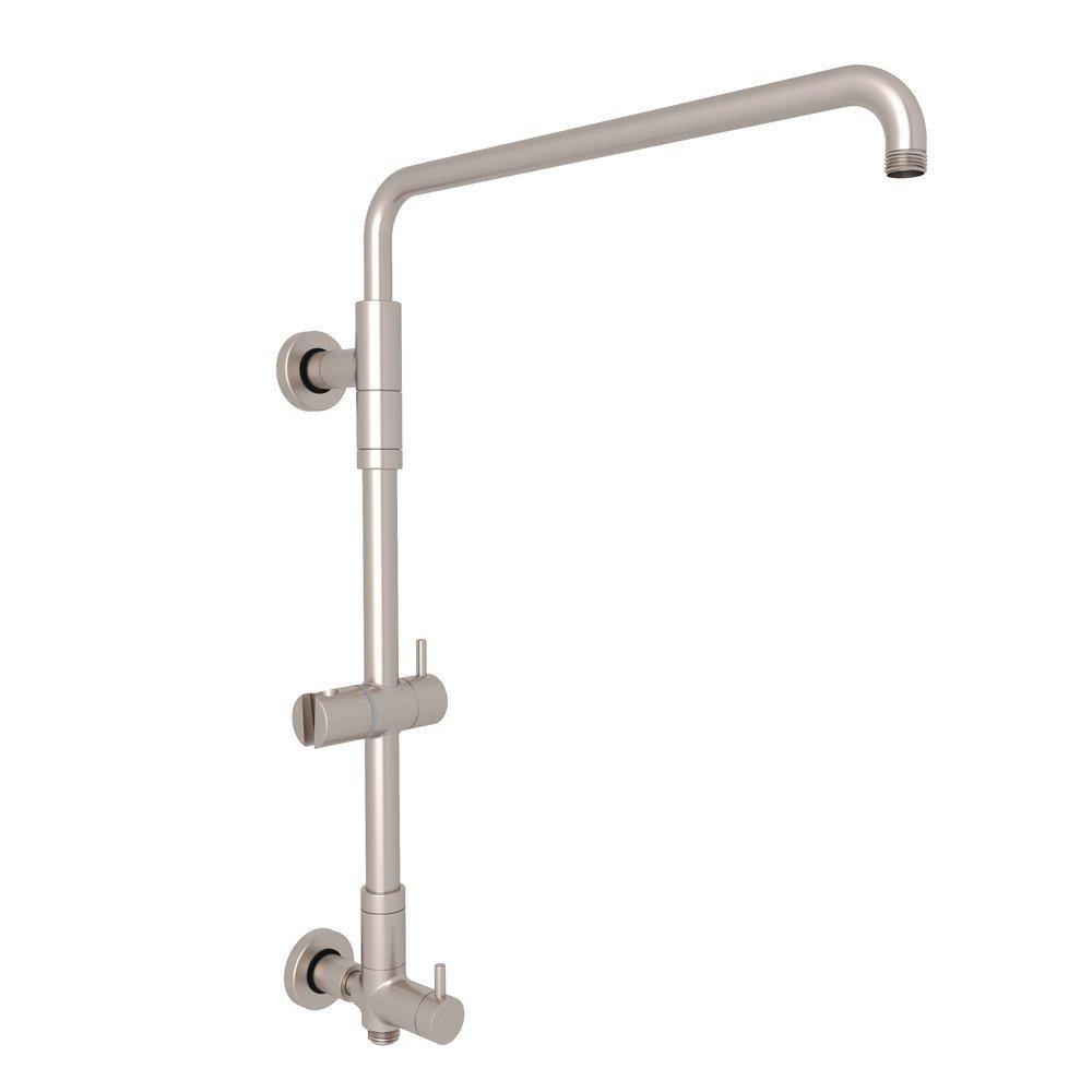 ROHL&reg; Satin Nickel 2-Function ABS Shower Column Riser with Diverter 