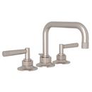 ROHL&reg; Satin Nickel Two Handle Widespread Bathroom Sink Faucet 