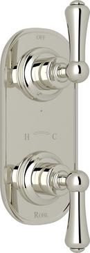 Perrin & Rowe Polished Nickel Two Handle Bathtub & Shower Faucet (Trim Only) 