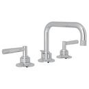 ROHL&reg; Polished Chrome Two Handle Widespread Bathroom Sink Faucet 