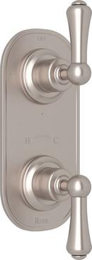 Two Handle Bathtub & Shower Faucet in Satin Nickel (Trim Only)