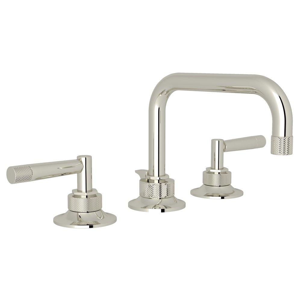 ROHL&reg; Polished Nickel Two Handle Widespread Bathroom Sink Faucet 