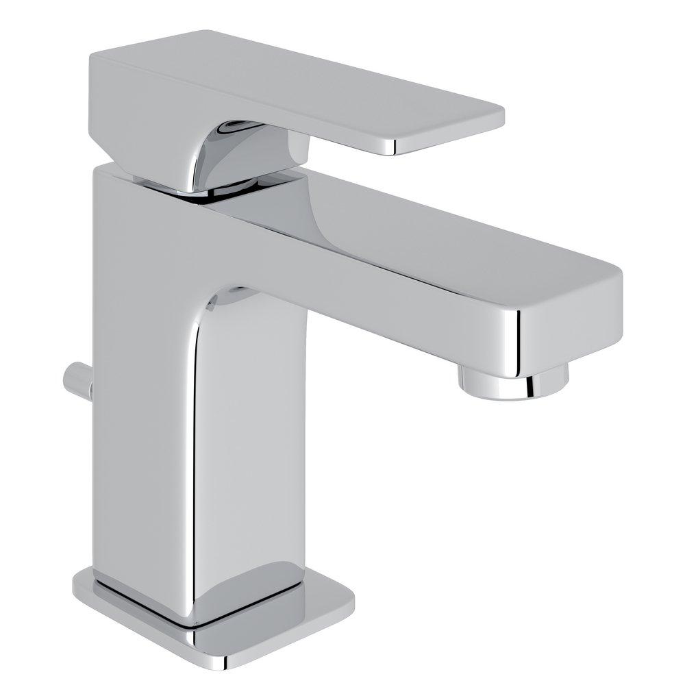 ROHL&reg; Polished Chrome Single Handle Monoblock Bathroom Sink Faucet 