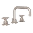 ROHL&reg; Satin Nickel Two Handle Widespread Bathroom Sink Faucet 