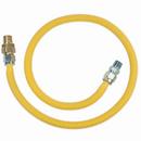 BrassCraft Yellow 1/2 in. MIP Gas Appliance Connector in Yellow