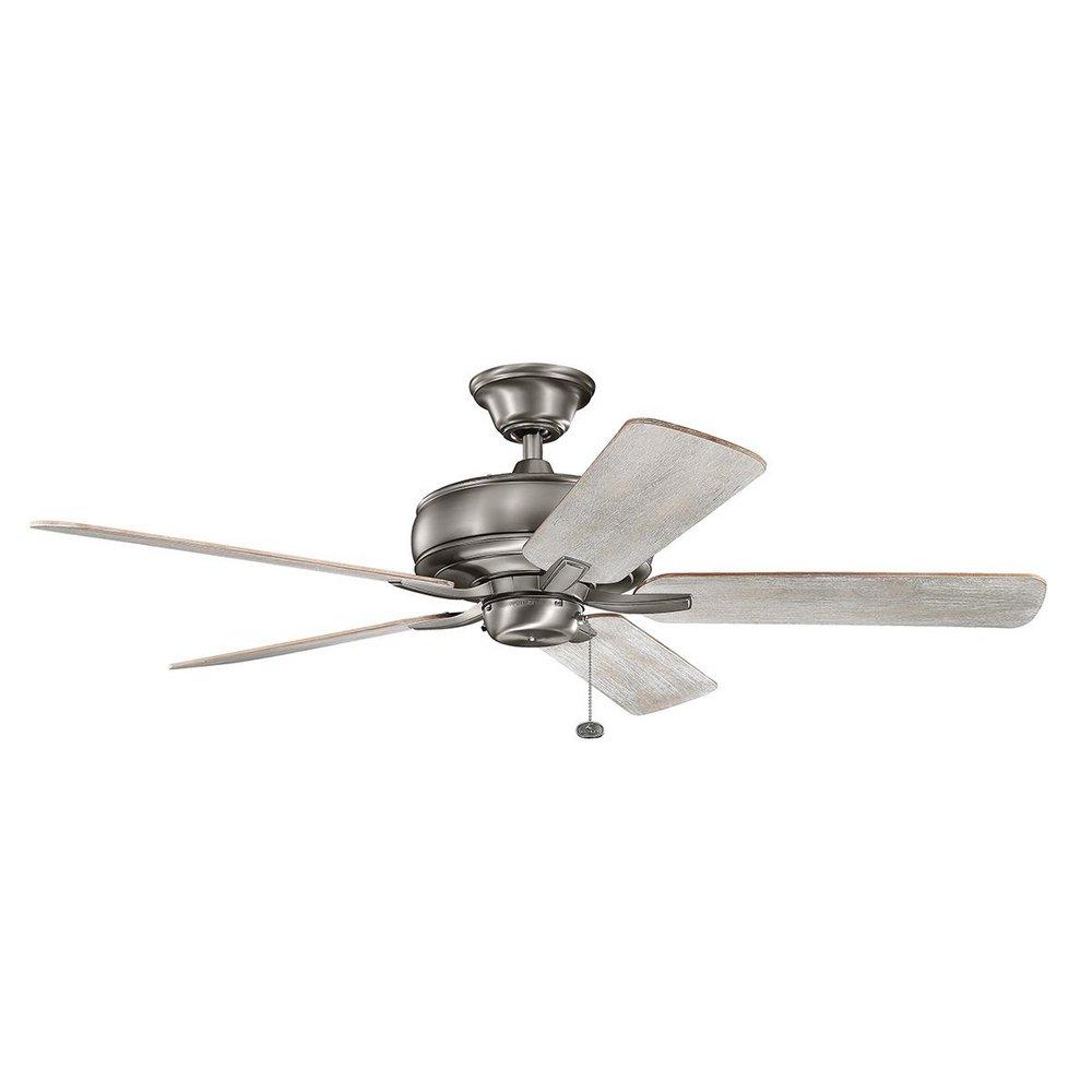 Kichler Lighting Burnished Antique Pewter 52 in. 5-Blade Ceiling Fan 