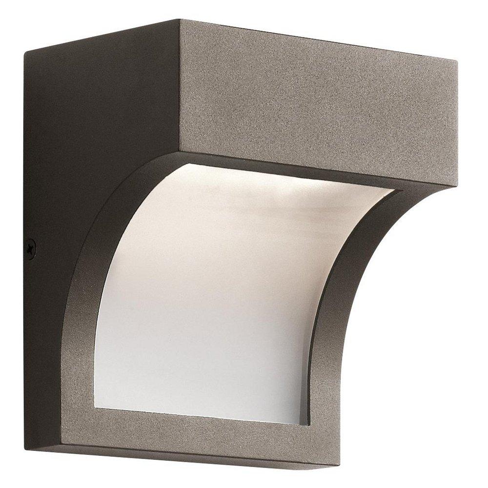 Kichler Lighting Textured Architectural Bronze 14W 1-Light LED Outdoor Wall Sconce 