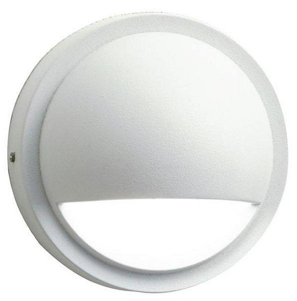 Kichler Lighting Textured White 2.5W 1-Light LED Deck Light 