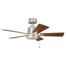 Kichler Lighting Brushed Nickel 42 in. 5-Blade Ceiling Fan 